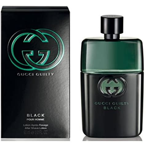 gucci guilty black for her review|Gucci black guilty after shave.